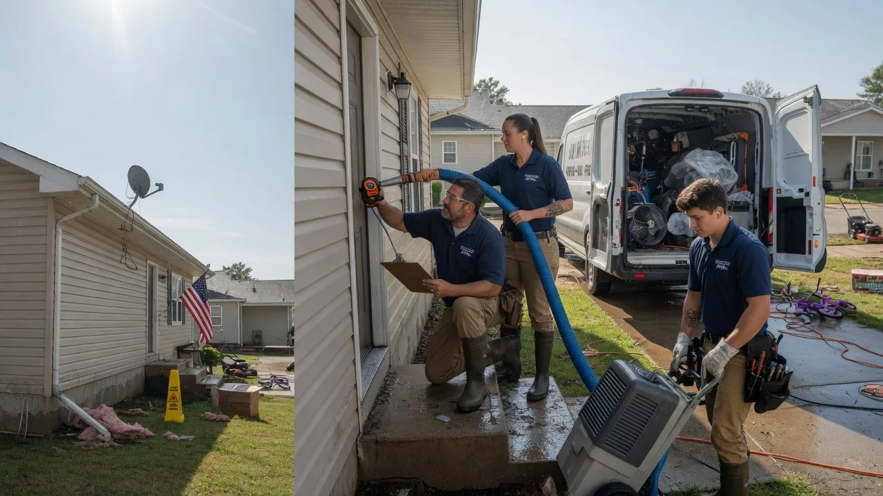 Ceiling Water Damage Restoration in Laona, WI near me